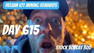 Helium Crypto Miner Earnings Update  Dec 18 2023 Day 615  Mining IOT Using Stock Bobcat 300 [upl. by Nierman749]