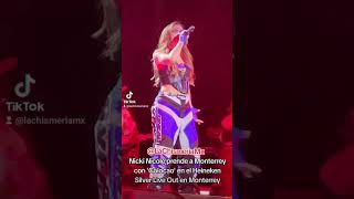 Nicki Nicole prende a Monterrey con Colocao en el Heineken Silver Live Out [upl. by Landis989]