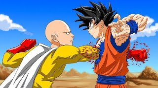 What would happen if One Punch Man fought Goku [upl. by Nipahc]