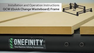 QCW Quick Change Wasteboard Frame Assembly Video [upl. by Dnumde]