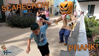 SCARECROW PRANK  FUNNY SCARE PRANK [upl. by Amersham885]