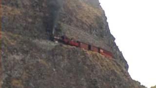 Ecuador Steam Train to quotThe Devils Nosequot Nov 2007wmv [upl. by Aeduj354]