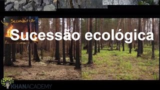 Sucessão ecológica  Ecologia  Biologia  Khan Academy [upl. by Attenreb242]