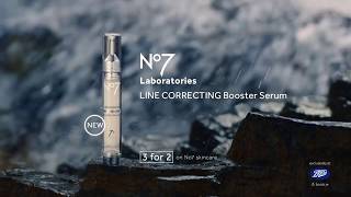 No7 Laboratories LINE CORRECTING Booster Serum Ad with Antonia Steyn [upl. by Einehpets401]