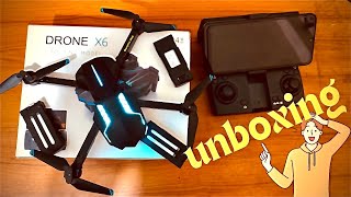 X6 Pro Drone Unboxing And Smoothly Flay Test 2024 [upl. by Brandenburg]