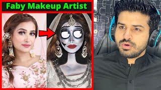 Faby Makeup Artist Reels Transformations [upl. by Xyno175]