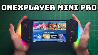 ONEXPLAYER Mini Pro Review Ryzen 7 6800U Handheld [upl. by Ydorb]