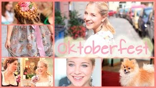 OKTOBERFESTDrogerieMakeup amp Ich im DIRNDL [upl. by Joela]