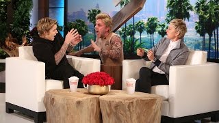 Ellen Scares Justin Bieber [upl. by Stanley857]