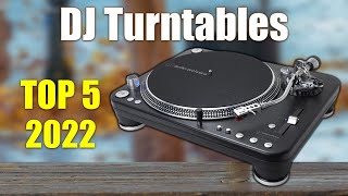 DJ Turntables  Top 5 Best DJ Turntables 2022 [upl. by Otrebmuh]