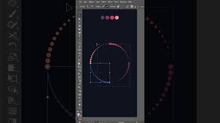 LOGO Designing Made Easy Dotted Spiral Abstract Logo Try it yourself 04 [upl. by Alf]