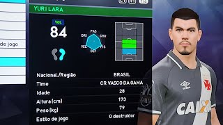 YURI LARA PES 2018 [upl. by Christalle]