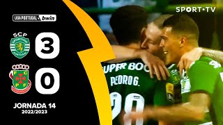 Resumo Sporting 30 Paços de Ferreira  Liga Portugal bwin  SPORT TV [upl. by Nawtna]