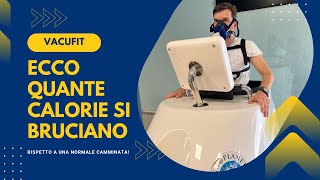 La VacuFit funziona 🔥 Ecco quante calorie in più si bruciano camminando sottovuoto [upl. by Aidnama]