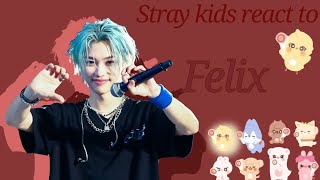 Stray kids predebut react toFelix 3 [upl. by Ifar649]