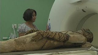 British Museum brings mummies to life [upl. by Ennaeirb]