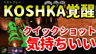 【BO4神回】KOSHKA覚醒！！当たりすぎて神回不可避！！クイックショット気持ちよすぎる【津軽弁】 [upl. by Anoynek]