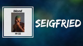 Frank Ocean  Seigfried Isolated Instrumental [upl. by Pytlik662]