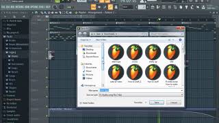 FL Studio 20  How to Save Project [upl. by Nosremaj]