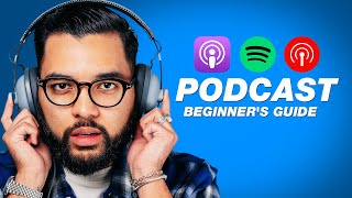 How To Create A Podcast for Beginners in 2024 [upl. by Adim]