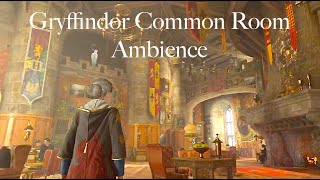 Exploring Gryffindor Common Room  Hogwarts Legacy Tour ambience [upl. by Rey883]