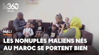 A la rencontre des nonuplés maliens nés au Maroc et qui viennent de fêter leur 3e anniversaire [upl. by Eelanej722]