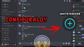 Como Configurar a Invite Tracker  Tutorial Discord 2021 [upl. by Maighdlin]