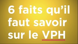 Les 6 faits quil faut savoir sur le VPH [upl. by Epoillac]