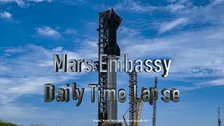 Daily Time Lapse 20240924 SpaceX Starship Progress StarBase TX [upl. by Napoleon246]