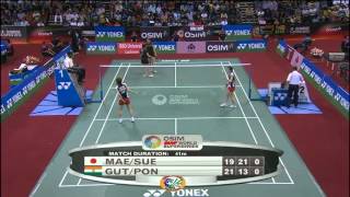 QF  WD  MMaedaSSuetsuna vs JGuttaAPonnappa  2012 YonexSunrise India Open [upl. by Keynes]