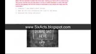 Six Acts Full Movie Download [upl. by Maurilla767]