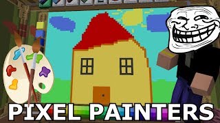 PixelPainters  TROLL  Hypixelnet  Minecraft  2rész [upl. by Ylenaj]