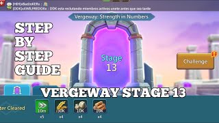 Lords mobile vergeway Stage 13  Lords mobile chapter 13 [upl. by Nueormahc551]