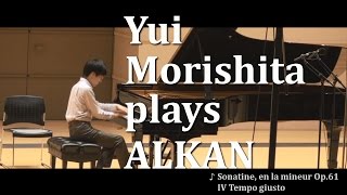 ALKAN Piano Collection 1 «Symphonie» by YUI MORISHITA [upl. by Ahsiemat]