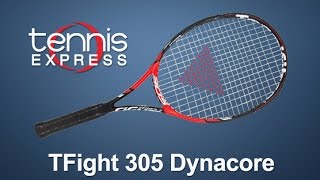 Tecnifibre TFight 305 Dynacore Racquet Review  Tennis Express [upl. by Anialem]