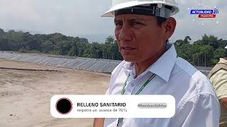 ¡AVANZAMOS CON EL RELLENO SANITARIO AL 75 ConstruyendoUnaGranProvinciaSostenible [upl. by Durstin781]