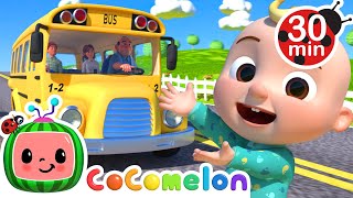 Wheels on the Bus  CoComelon Nursery Rhymes amp Kids Songs  Best Cars amp Truck Videos for Kids [upl. by Ylrebmic525]