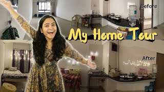 My Home Tour  Corporate Life Pune  1 BHK Apartment Living my Best Life  Nimisha Pathak [upl. by Nevart]