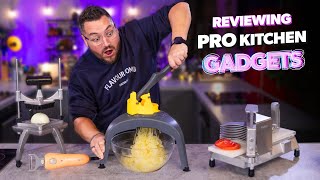 Reviewing PRO Kitchen Gadgets  Sorted Food [upl. by Ydassac420]