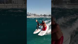 Lil Surfer with Raimana at Surf Ranch  Best Coach [upl. by Corsiglia]