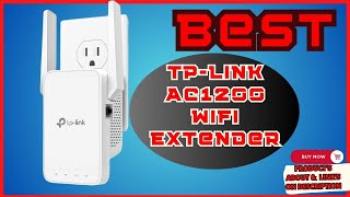 Best TP Link AC1200 WiFi Extender Review [upl. by Yekram]