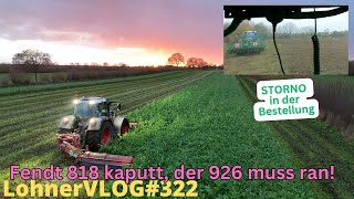 LohnerVLOG322 Fendt Favorit 818 geschrottet beim Mulchen I Bodenplatte Autoanhänger reparieren [upl. by Aryek]