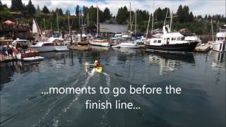 Cowichan Bay Maritime Centre 2016 Boat FestivalSeagull Racing [upl. by Haramat]