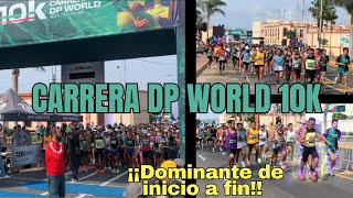 Carrera DP World 10km 2024  increible Pace de Ferdinand 🔥🔥🔥 [upl. by Yema]