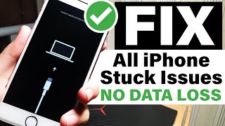 FIX IPHONE NOT TURNING ONStuck At Recovery ModeApple Logo iOS 13 and below  iPhone XRXSX876 [upl. by Aissej193]