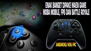 Joystick Android iOS amp PC Terbaik Fitur Komplit Buat Main Mobile Legends amp PUBG FLYDIGI APEX 2 [upl. by Sikata11]