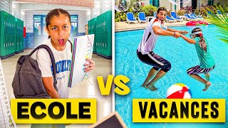 VACANCE VS ÉCOLE  😭🔥 la pire rentrée scolaire [upl. by Azal447]