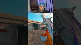 Breaking Cameras With Movement MP7 😤 rebirthisland warzone callofduty [upl. by Enorej]