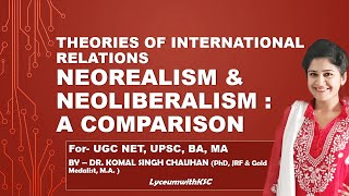 Comparing Neoliberalism and Neorealism  Difference and Similarities I International Relations [upl. by Harimas]