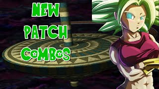 Kefla New Patch Combos v132  DBFZ [upl. by Lasyrc539]